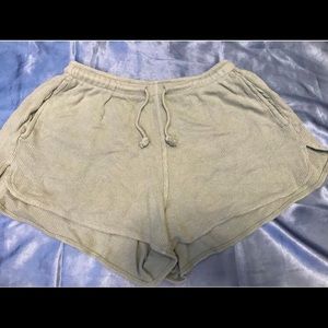 Light Green Thermal Shorts